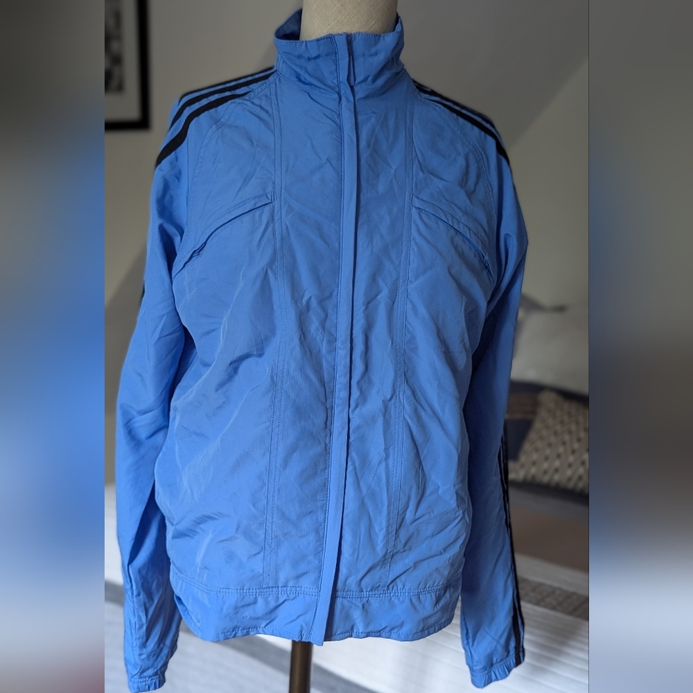 Adidas Blue Track Jacket - Picture 2 of 9